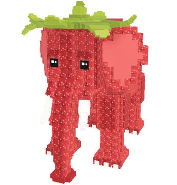 Strawberry elephant